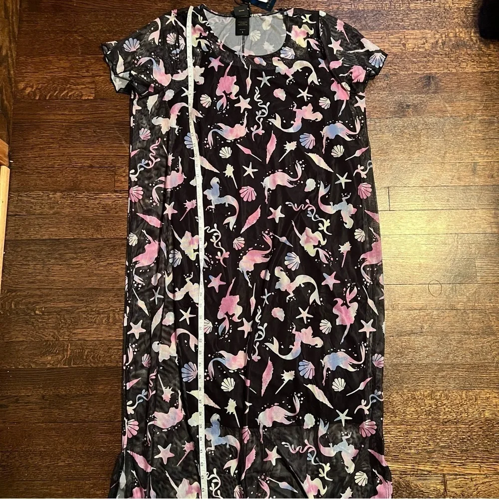 NWT Torrid Disney size 3X The little mermaid mesh layer dress